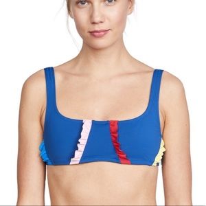 Morgan Lane ruffle bikini top (bought at Anthro)